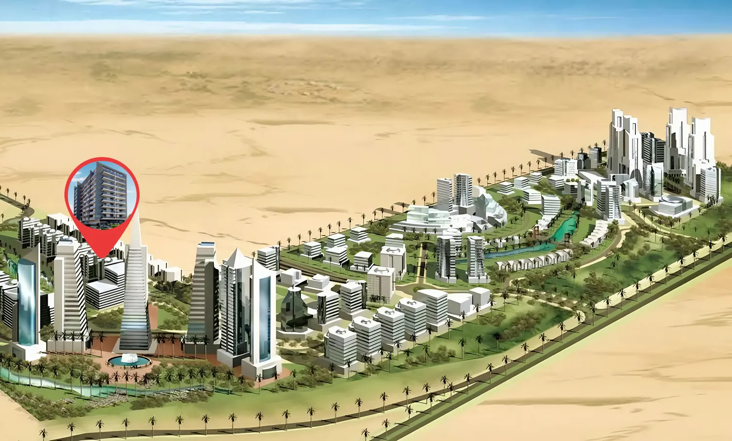 AYAT Parkview master plan 1