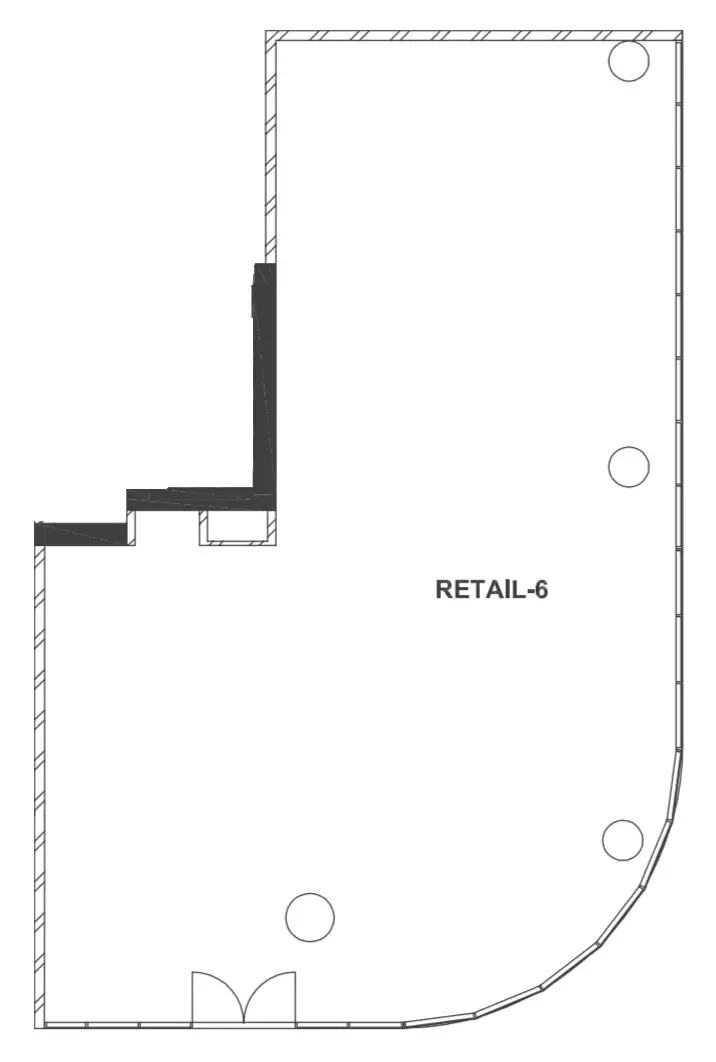  bedroom Retail floor plan at Interstellar Tower