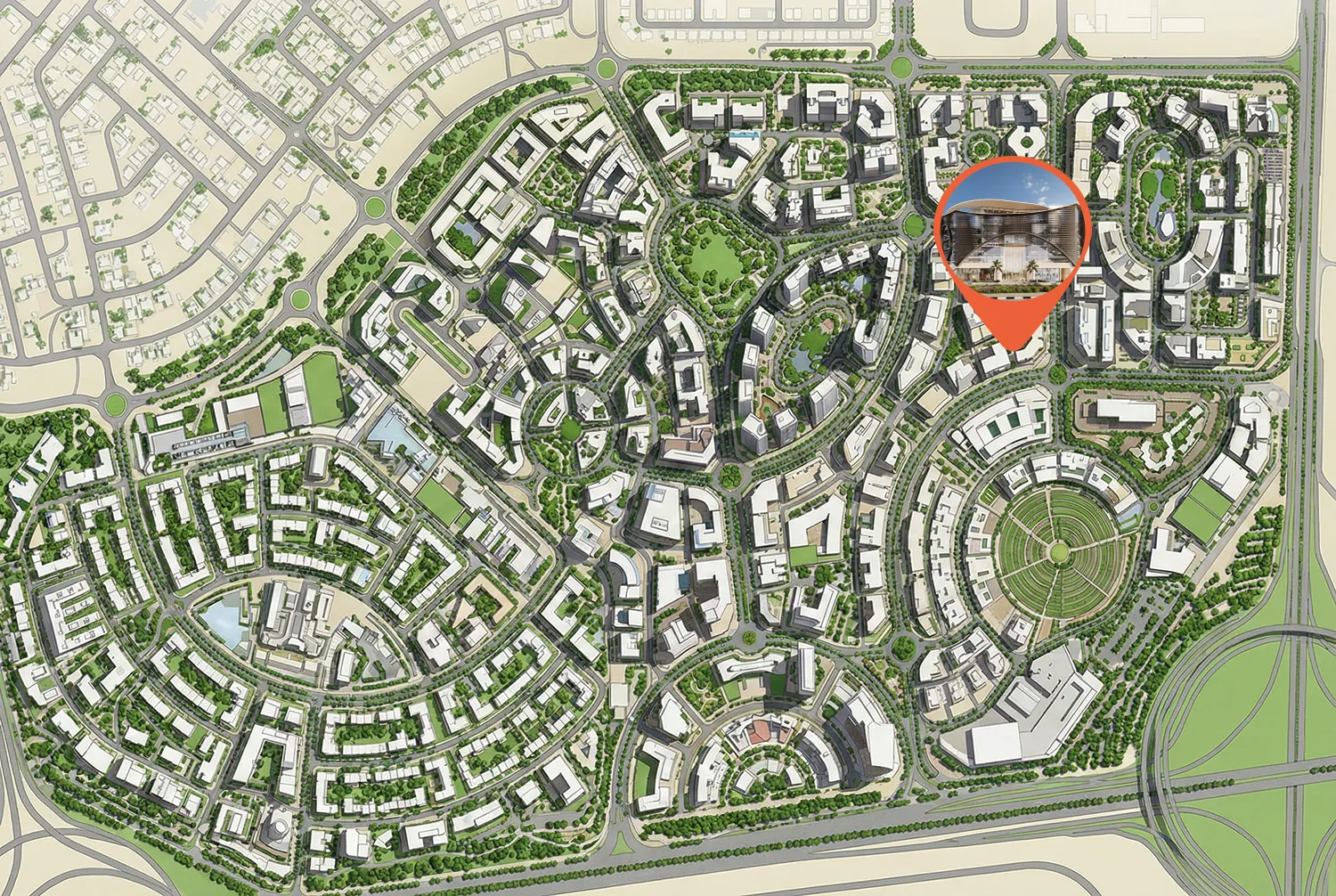 Vertex Pointe master plan 1