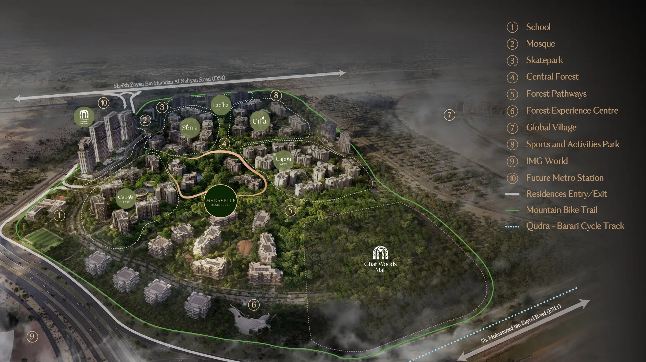 Maravelle Residences master plan 1