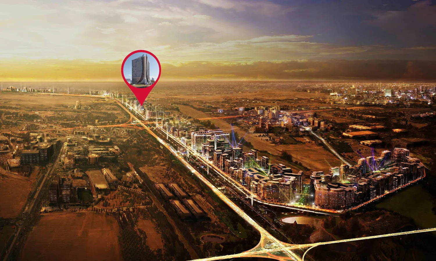 Samana Business Hub master plan 1