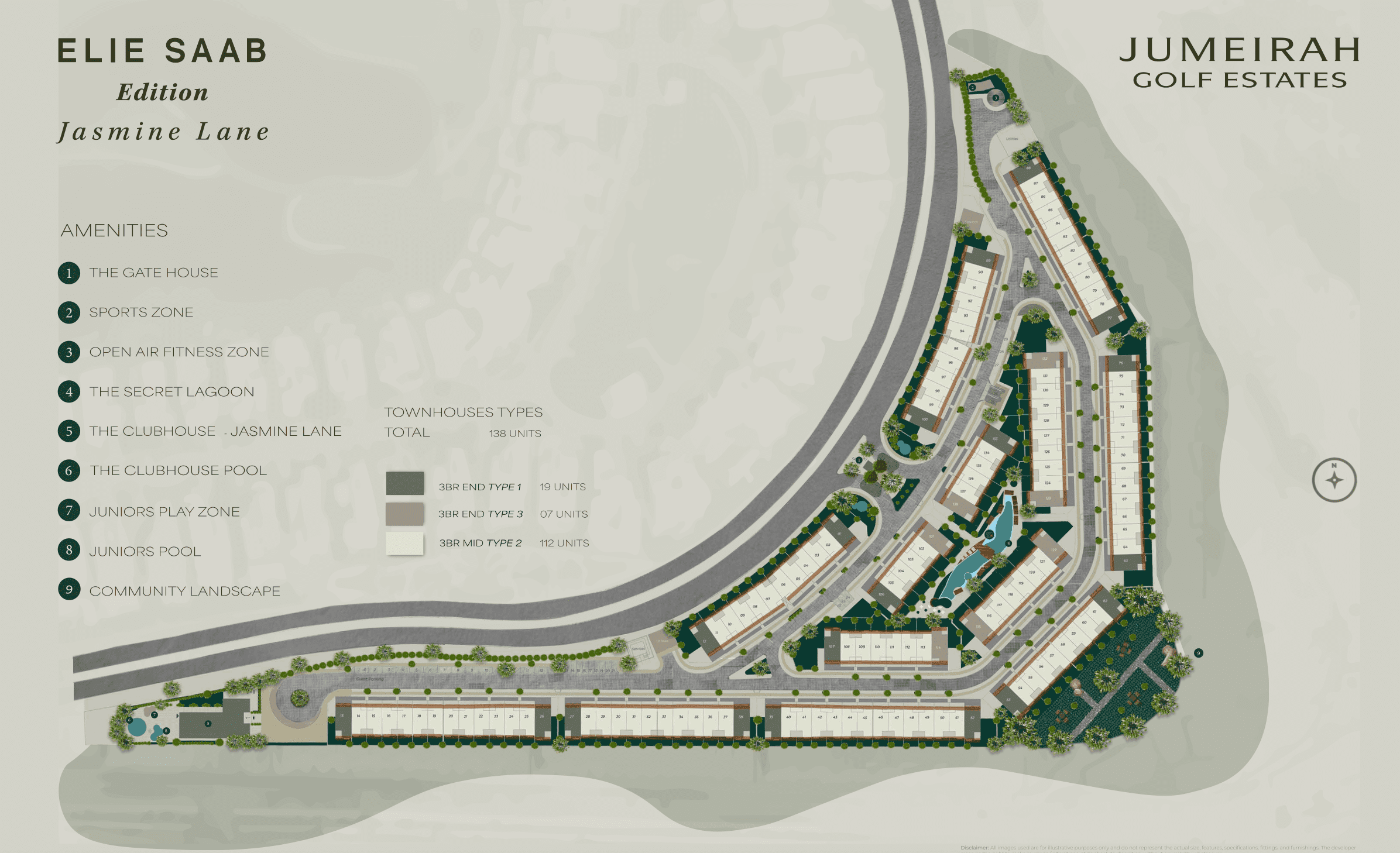 Jasmine Lane master plan 1
