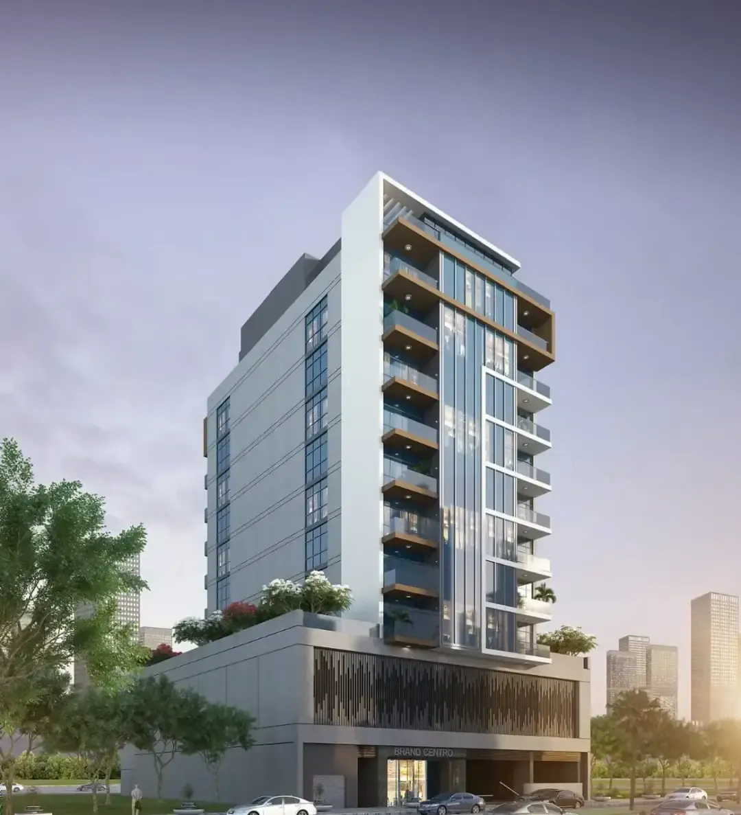  bedroom Apartments floor plan at Brand Centro