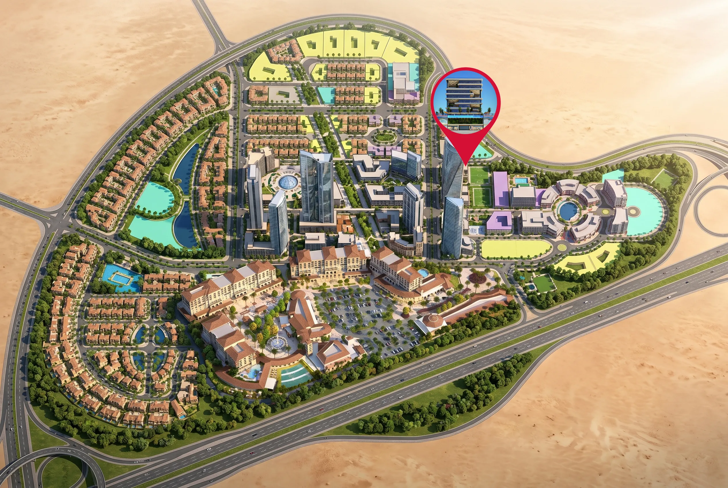 Samana Business Park master plan 1