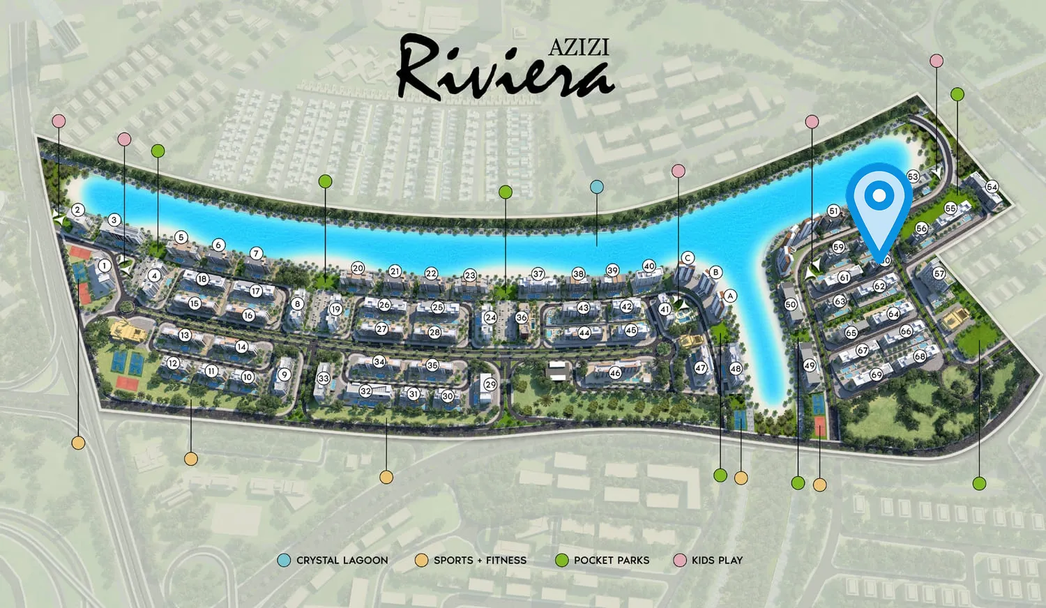 Riviera 60 master plan 1