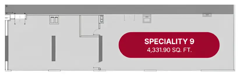 bedroom Retail floor plan at Marriott Residences JVC