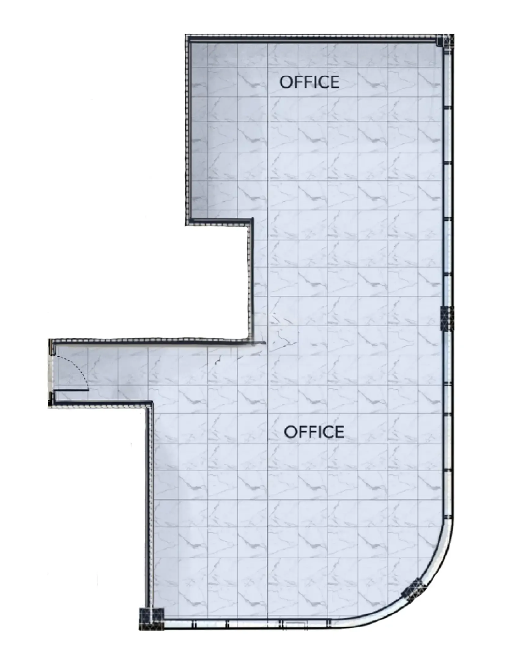  bedroom Office floor plan at Radiant Bridges