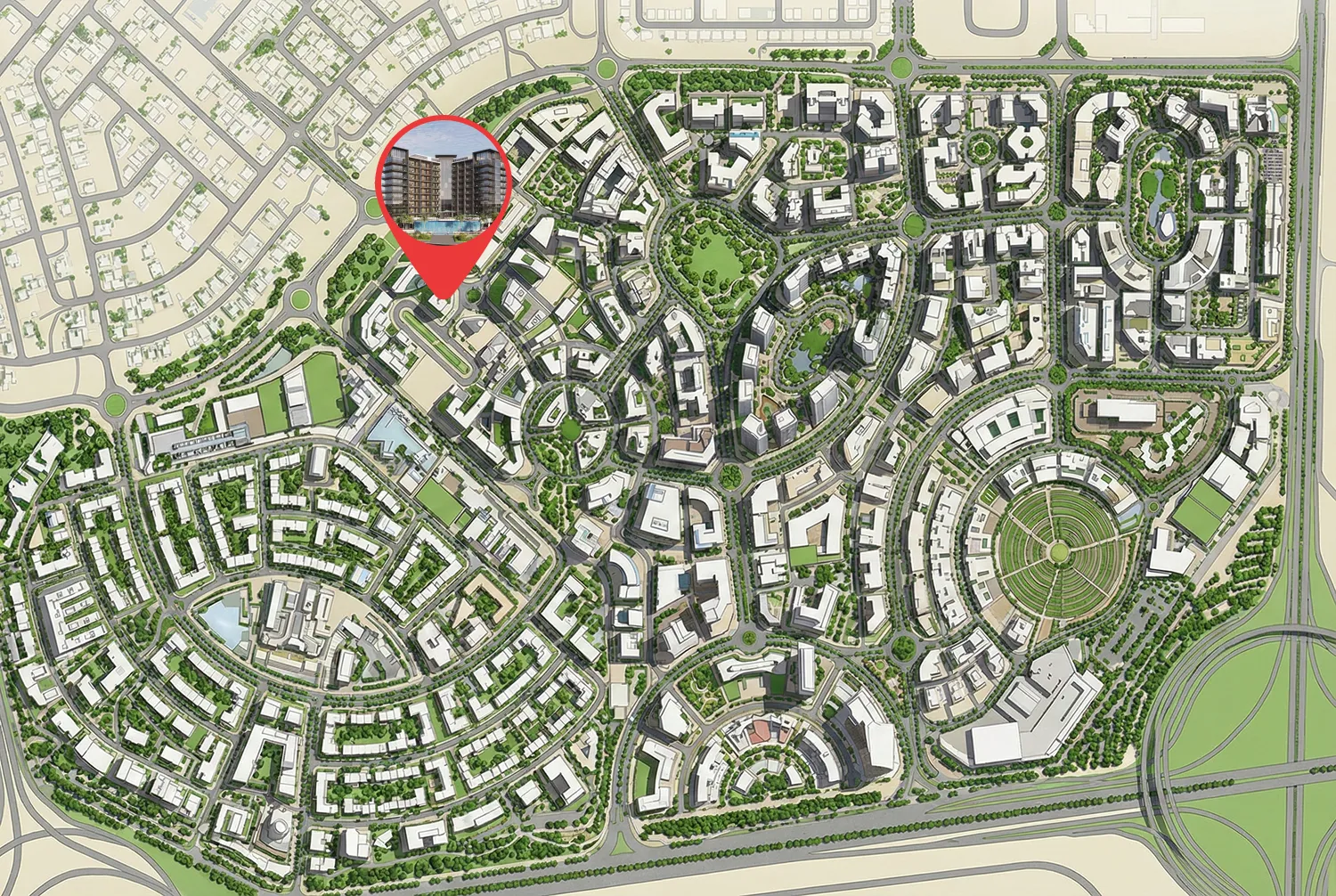 Floarea Residence master plan 1