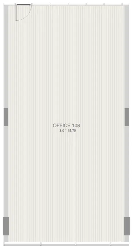  bedroom Office floor plan at Sol Levante