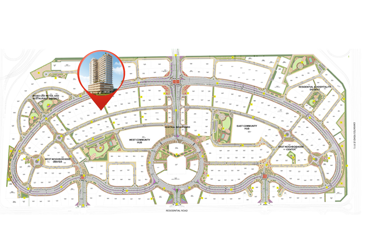 Celesto Tower master plan 1