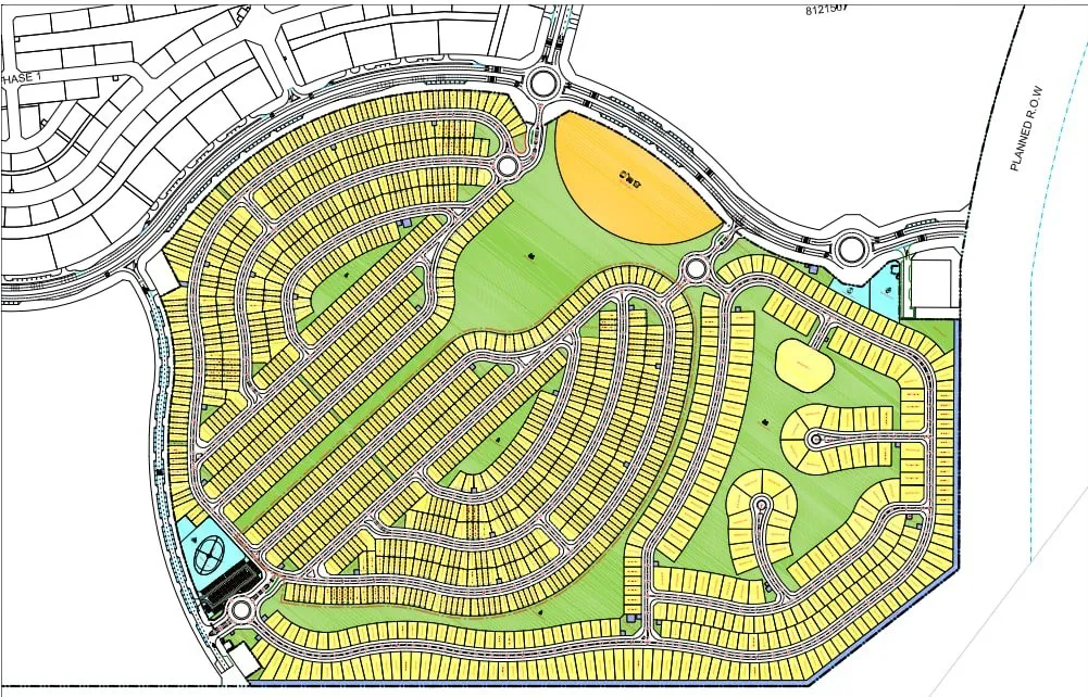 Tilal Binghatti master plan 1