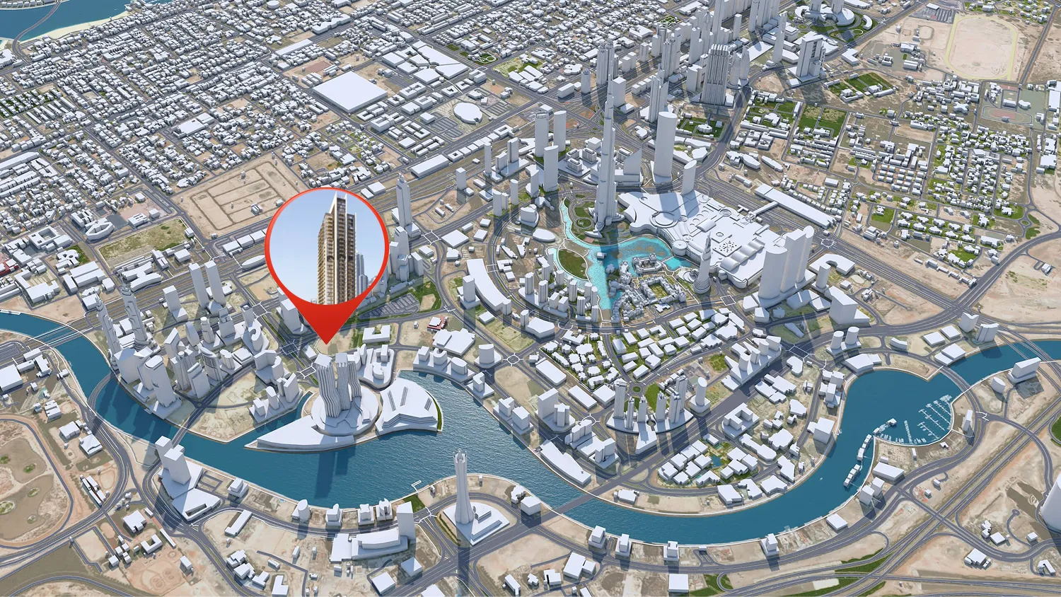 Ahad Residences master plan 1