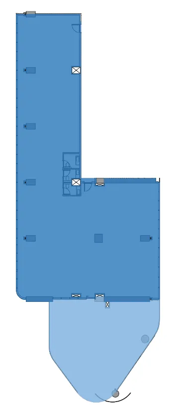  bedroom Retail floor plan at HQ by Rove