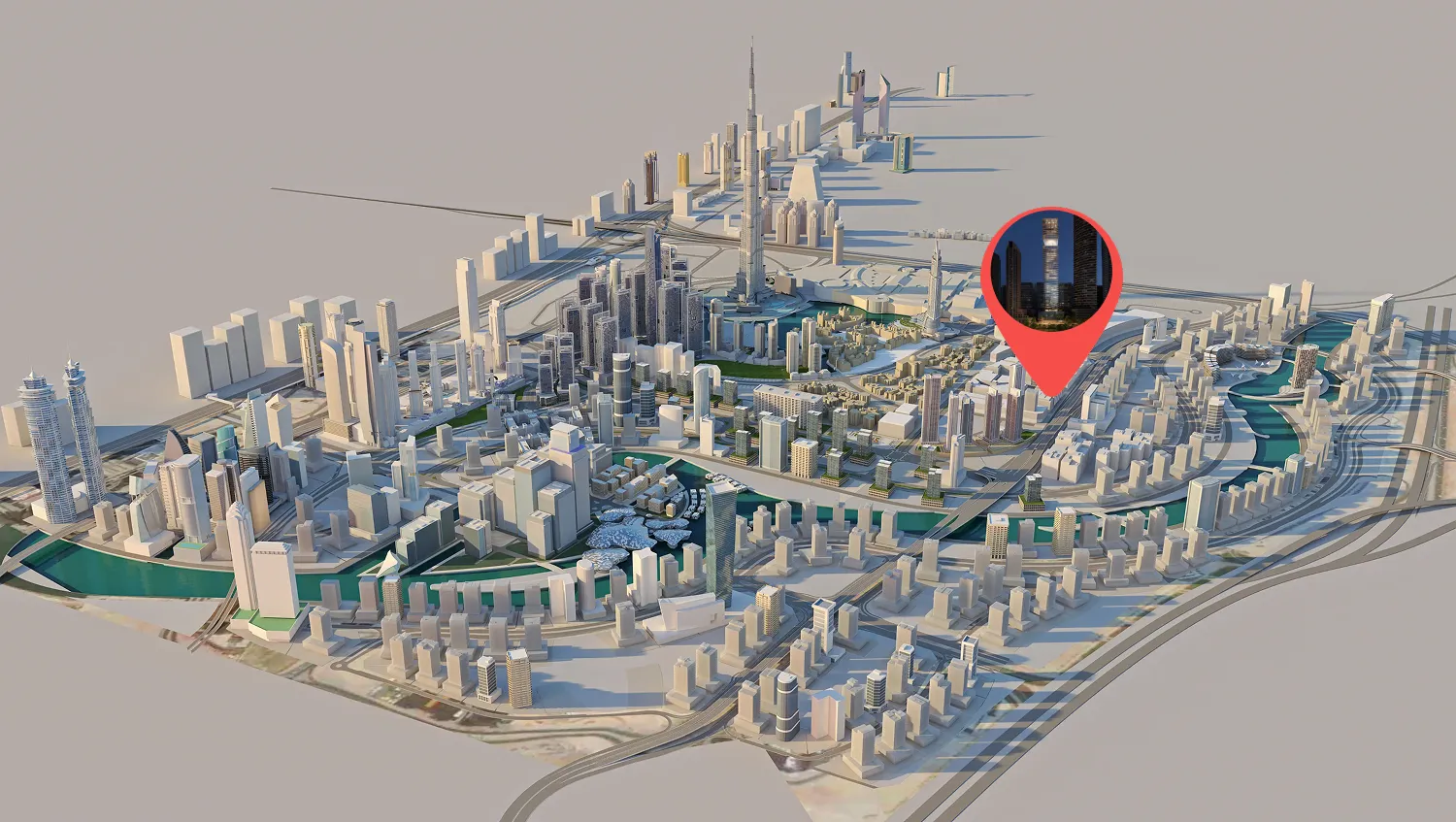 Inaura Hotels & Residences Downtown master plan 1