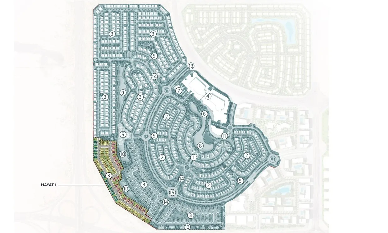 Hayat 1 master plan 1