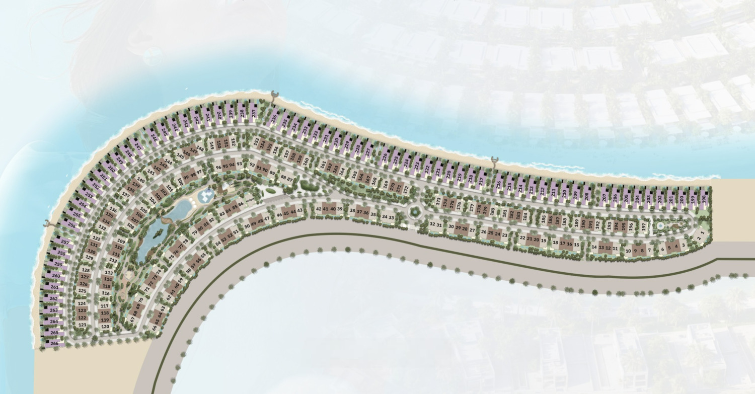 The View Island master plan 1