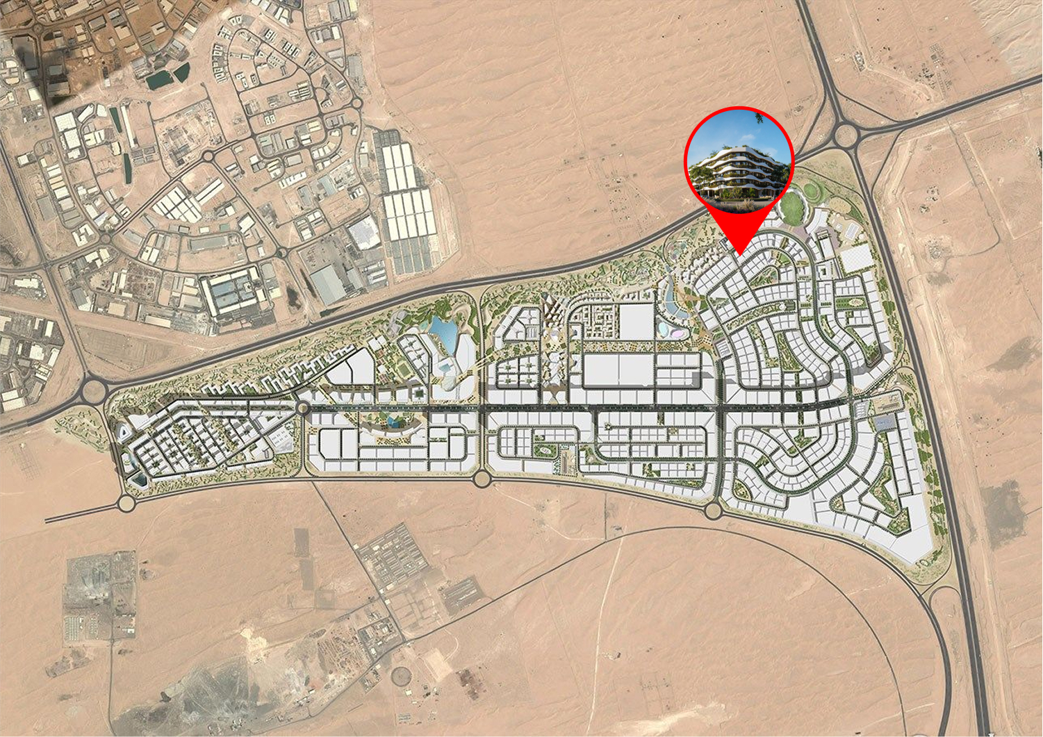 Oasis Residences master plan 1