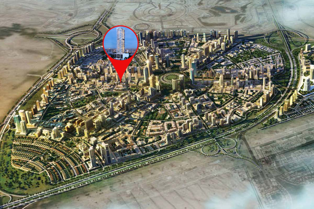 Binghatti Tulip master plan 1