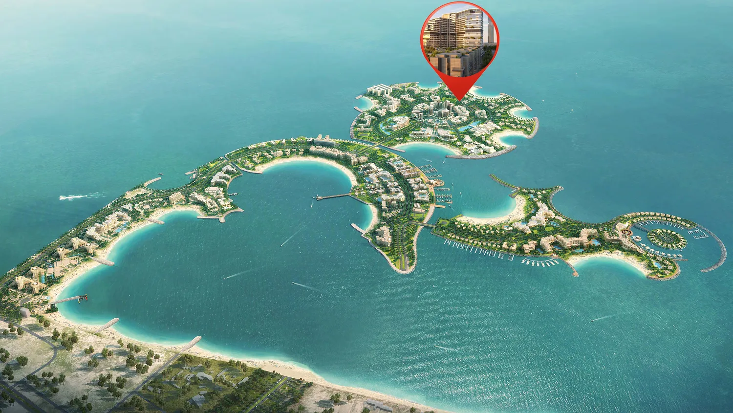 Nasim Al Bahr Residences master plan 1