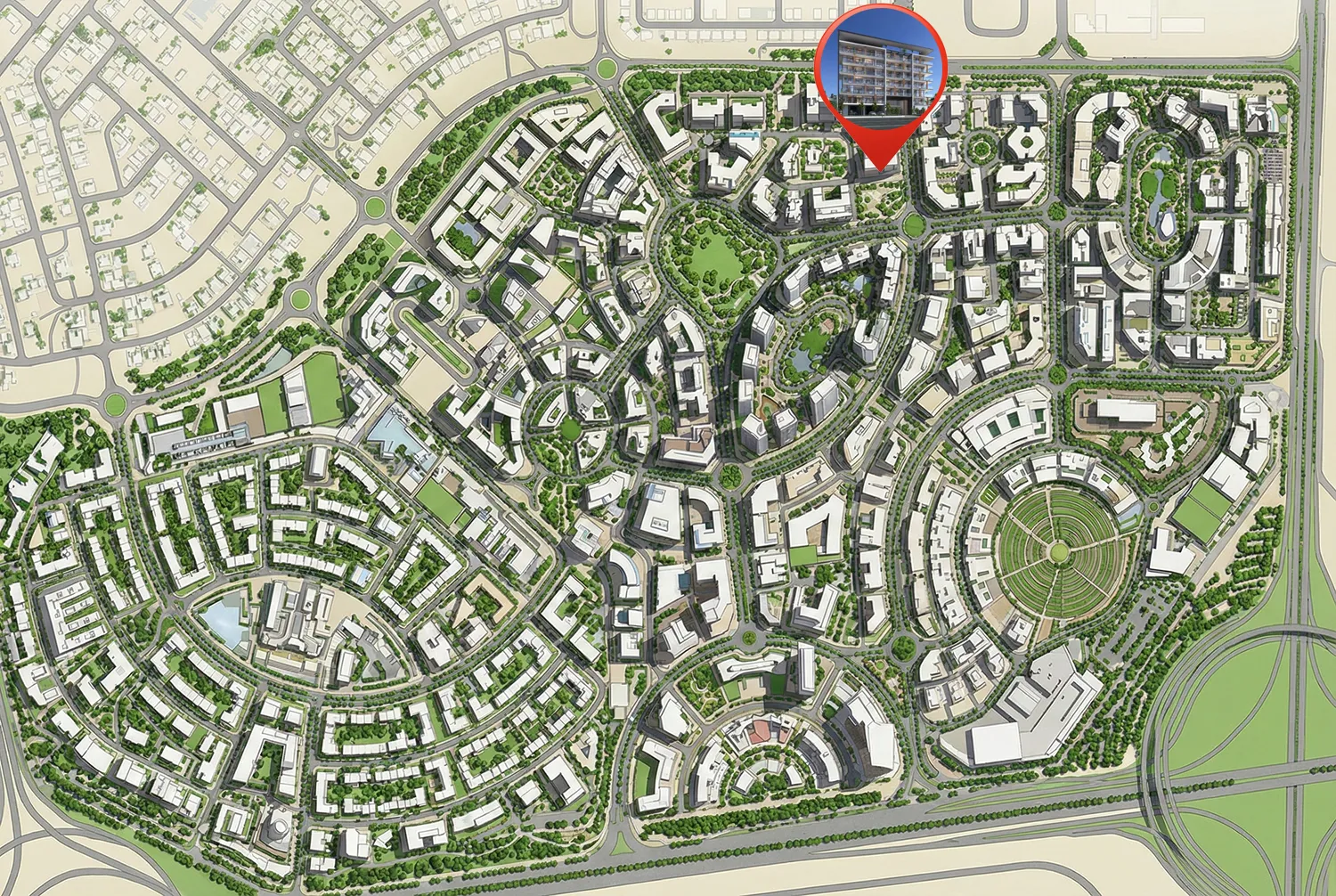 Avelon Boulevard master plan 1