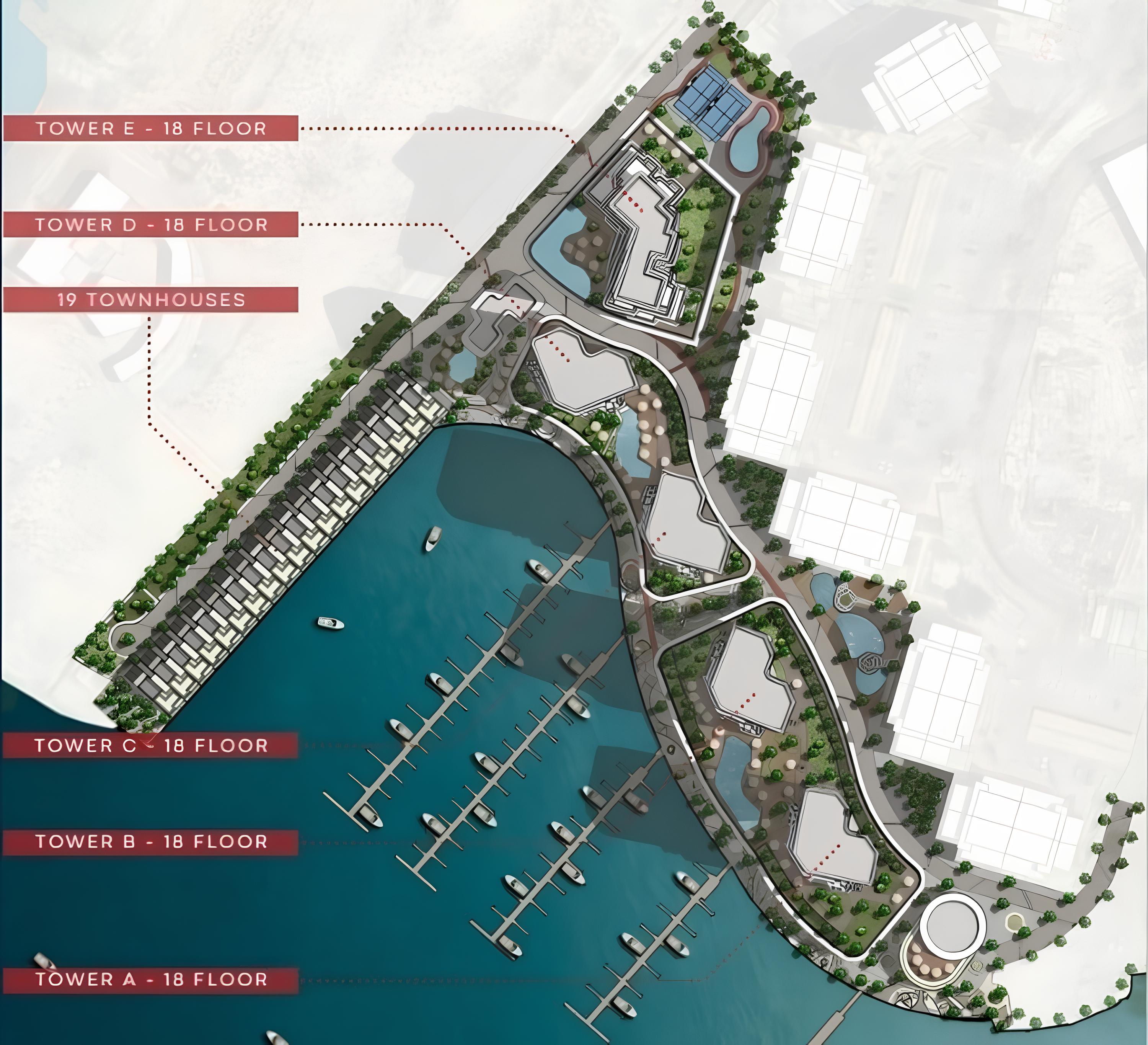 Al Hamra Waterfront master plan 1