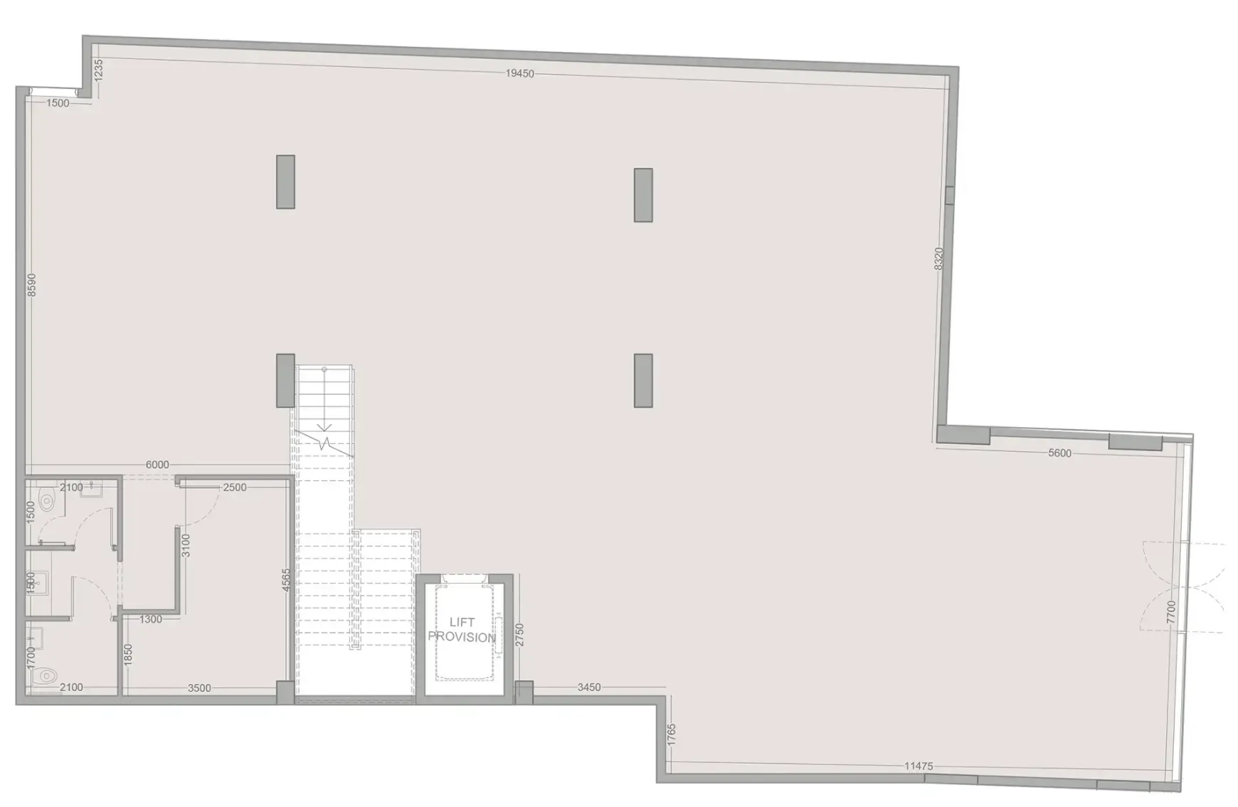  bedroom Office floor plan at ALTA V1EW