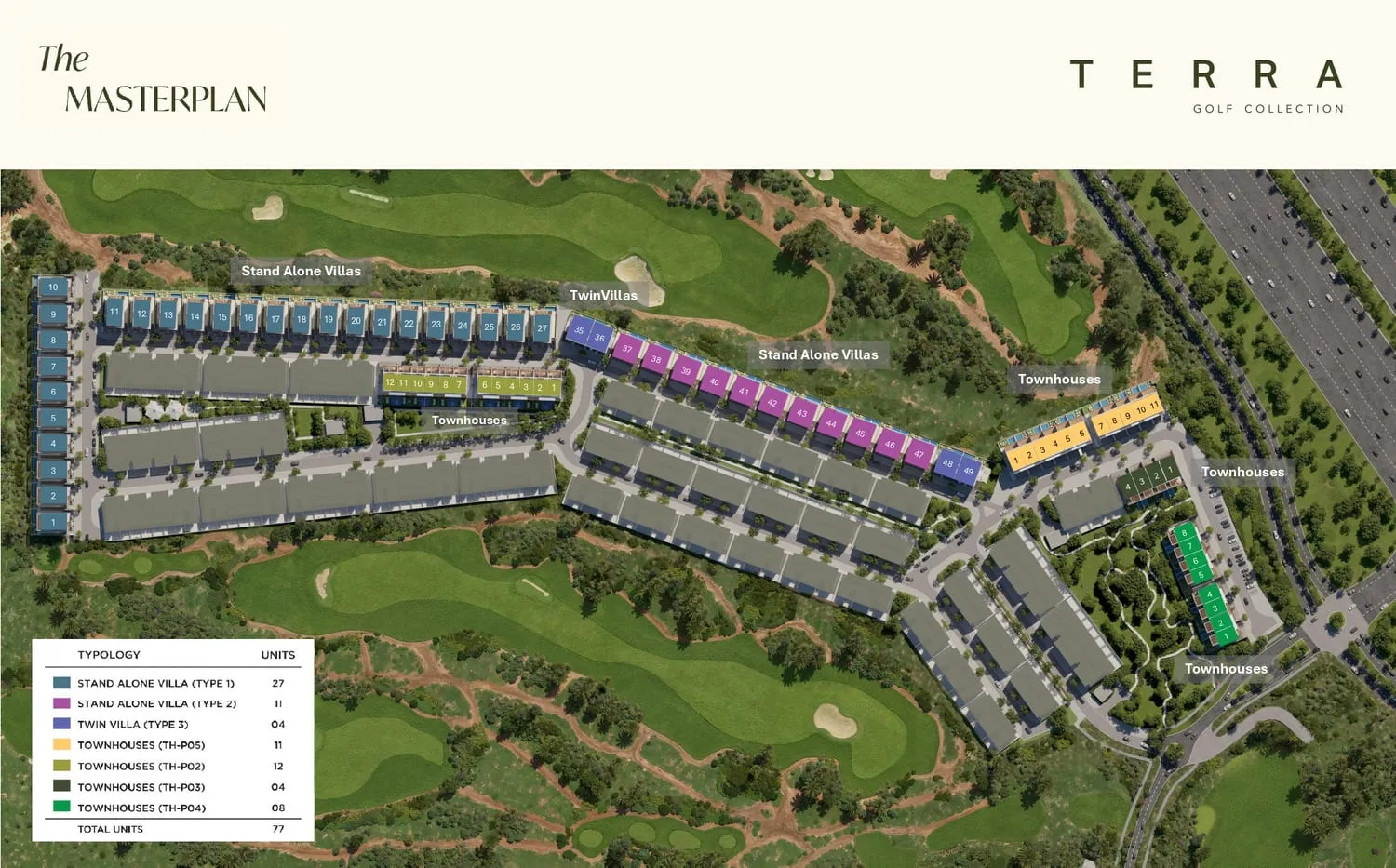 Terra Golf Collection Phase 2 master plan 1