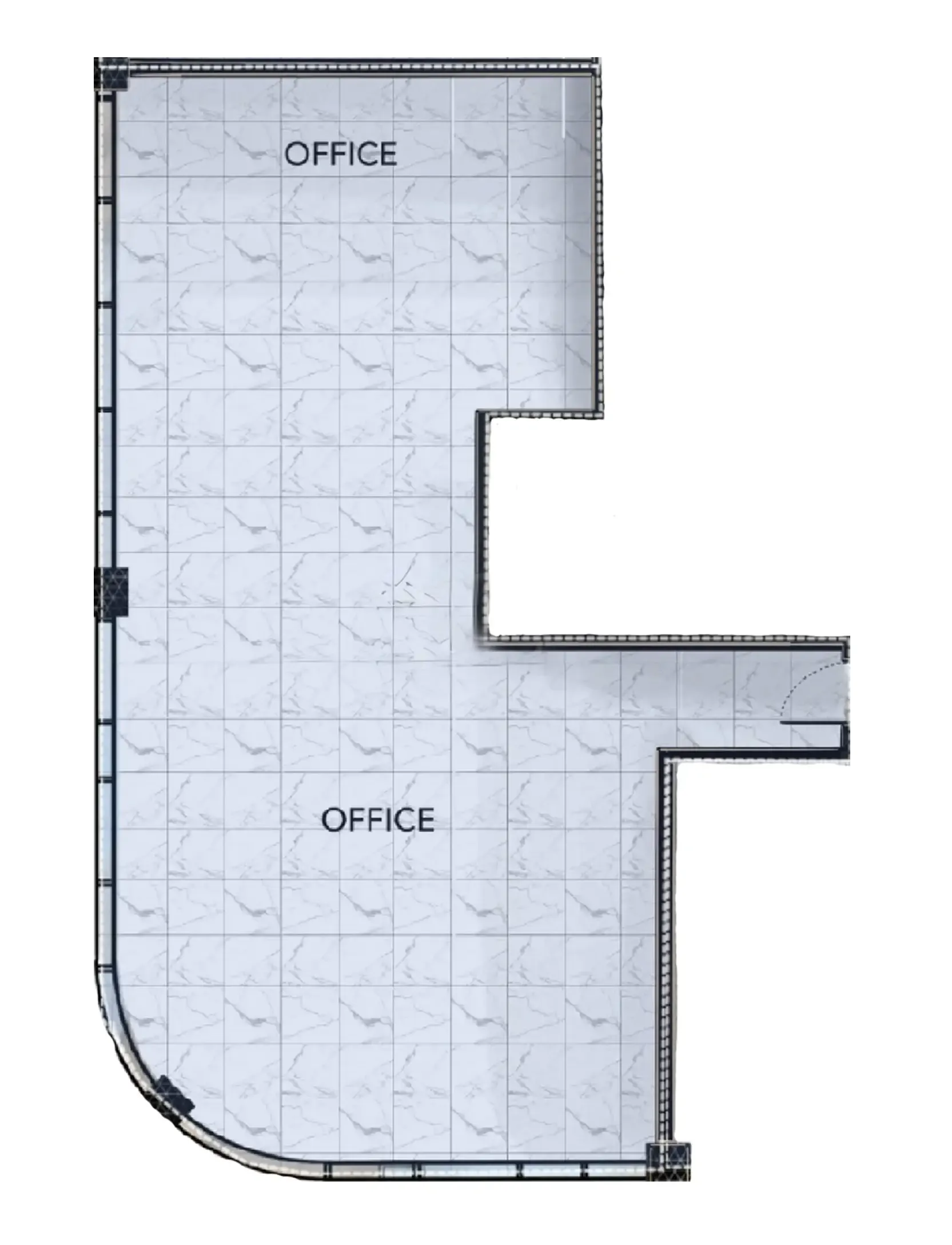  bedroom Office floor plan at Radiant Bridges