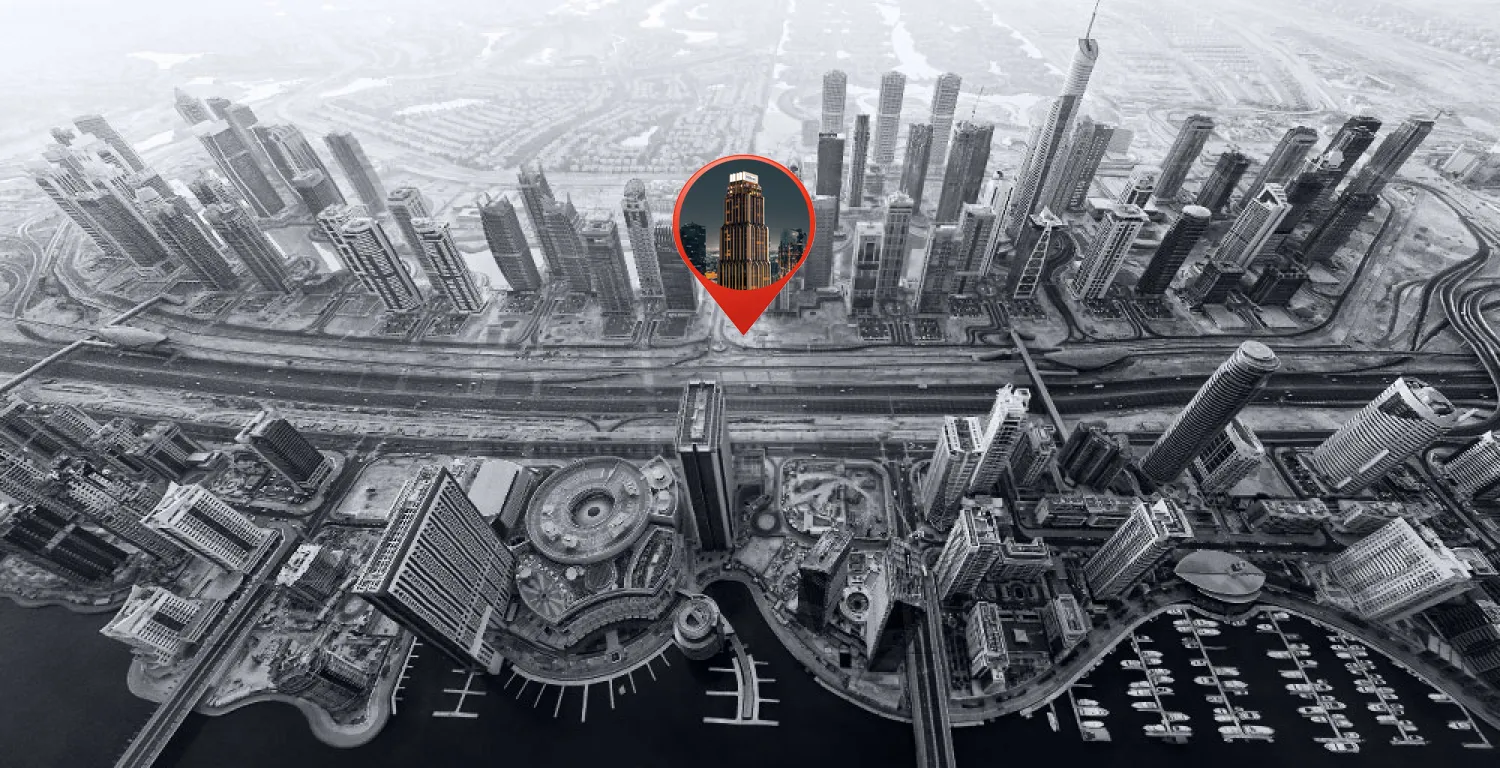 Hilton Residences Dubai JLT master plan 1