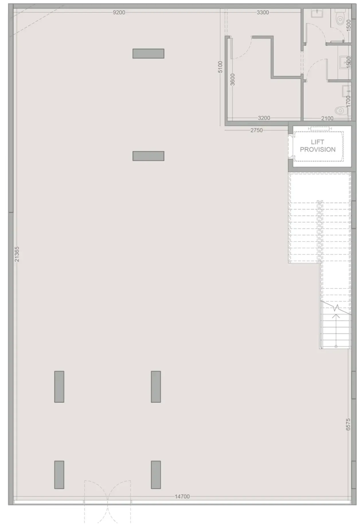  bedroom Office floor plan at ALTA V1EW