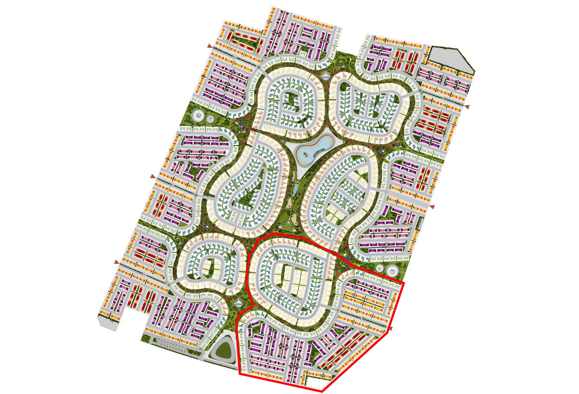 Masaar 3 Sedra master plan 1