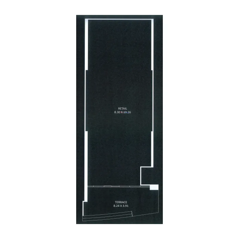  bedroom Retail floor plan at Timez