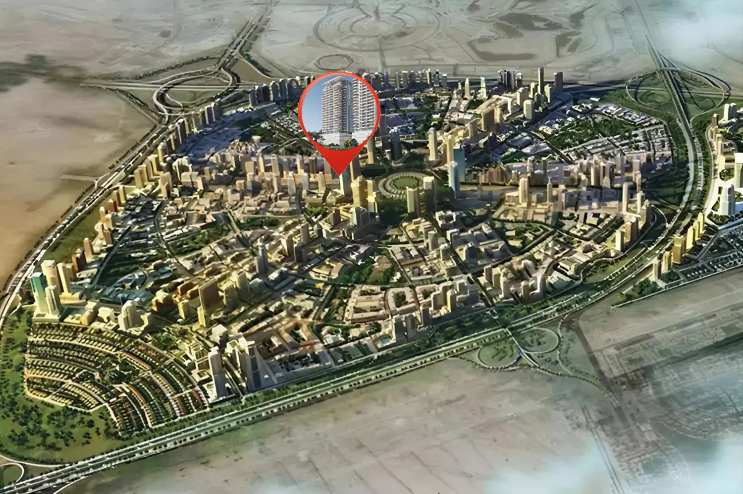 The Orchard Place Tower C master plan 1
