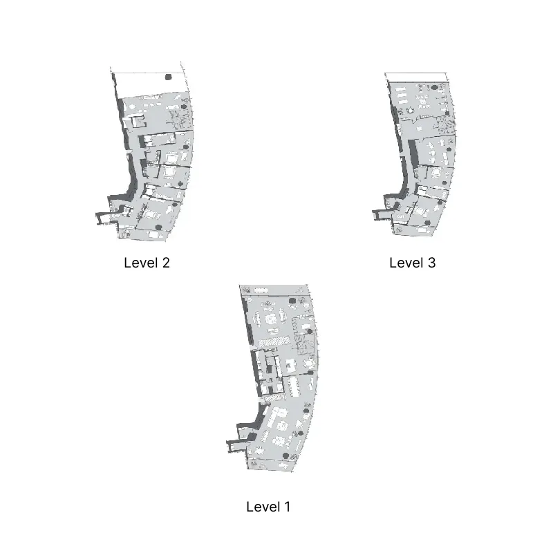 5.5 bedroom Penthouse floor plan at Six Senses Residence