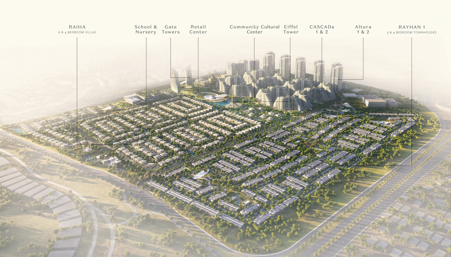 Waada Dubai South master plan 1
