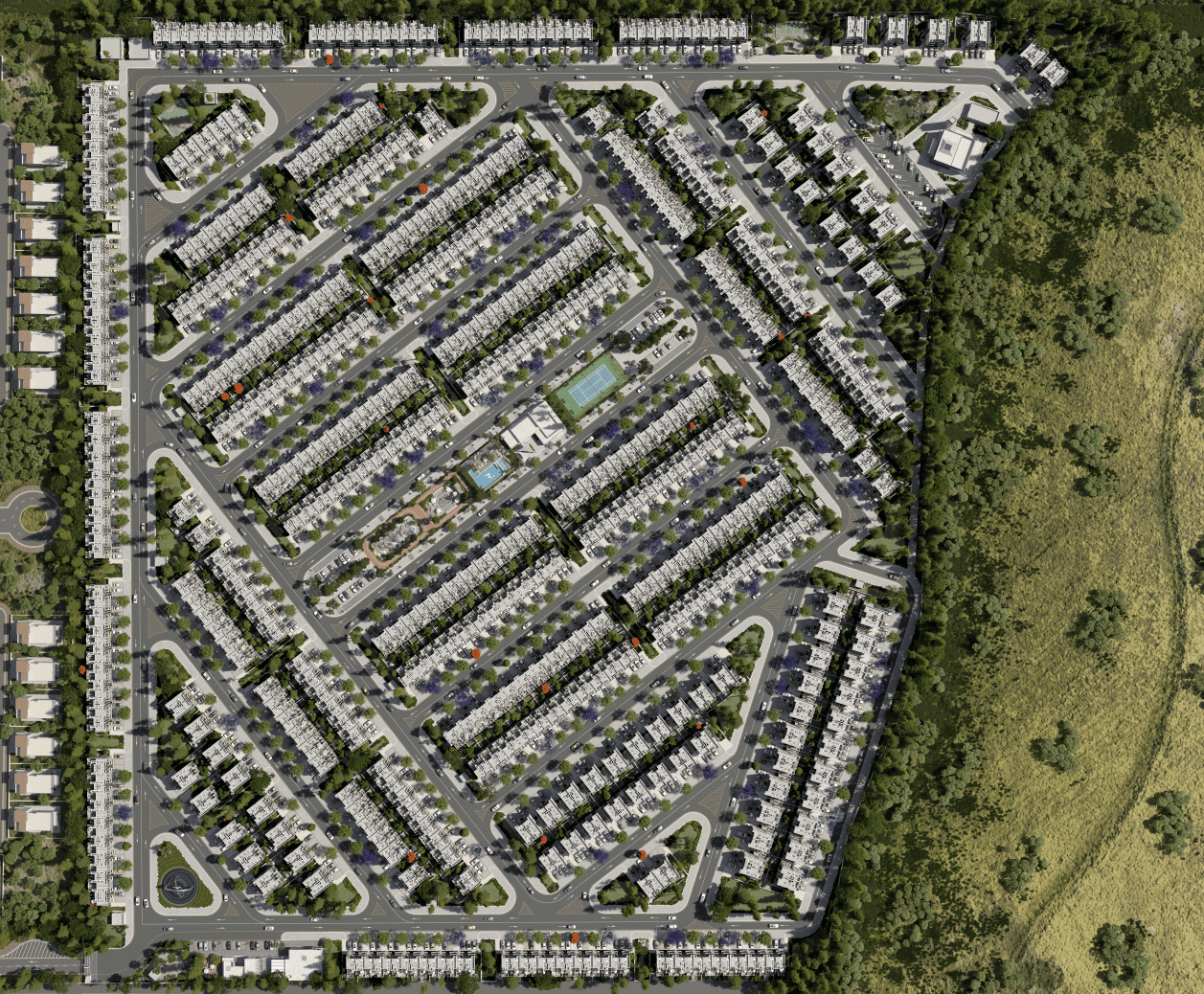 Reportage Hills master plan 1