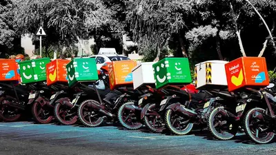 Delivery Riders Parking Area