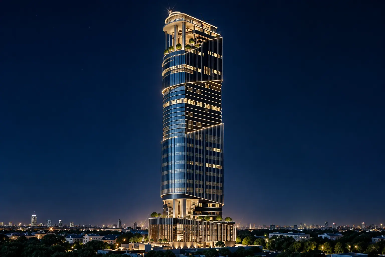 1970 Office Tower by Al Habtoor Group, off-plan development in Business Bay