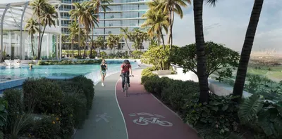 Jogging Track & Bike Lane