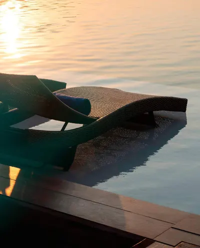 Floating Deck And Sunbeds