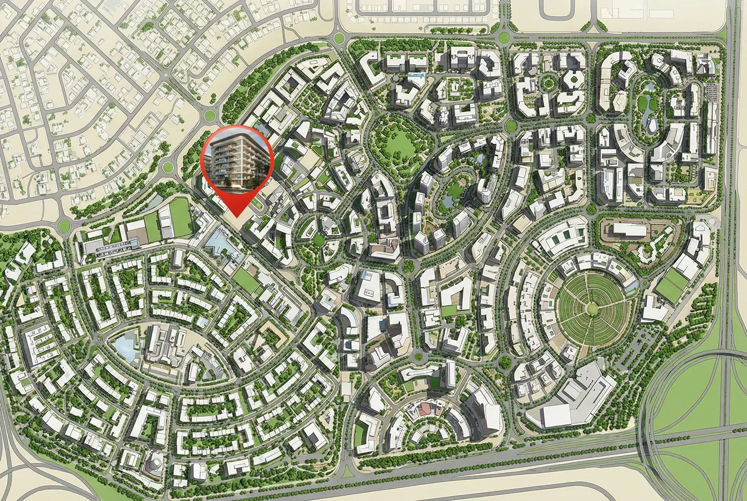 Samana Imperial Garden master plan 1