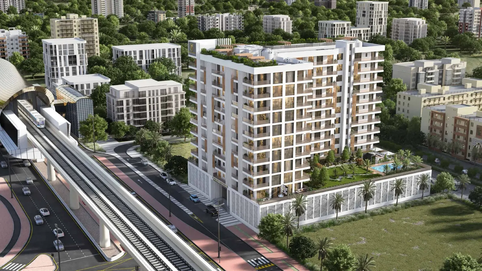 Sunbliss Residences by Purvanchal Development in Al Furjan
