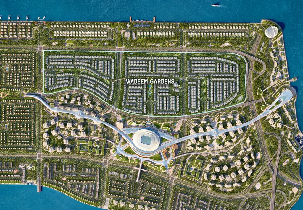 Wadeem Gardens master plan 1