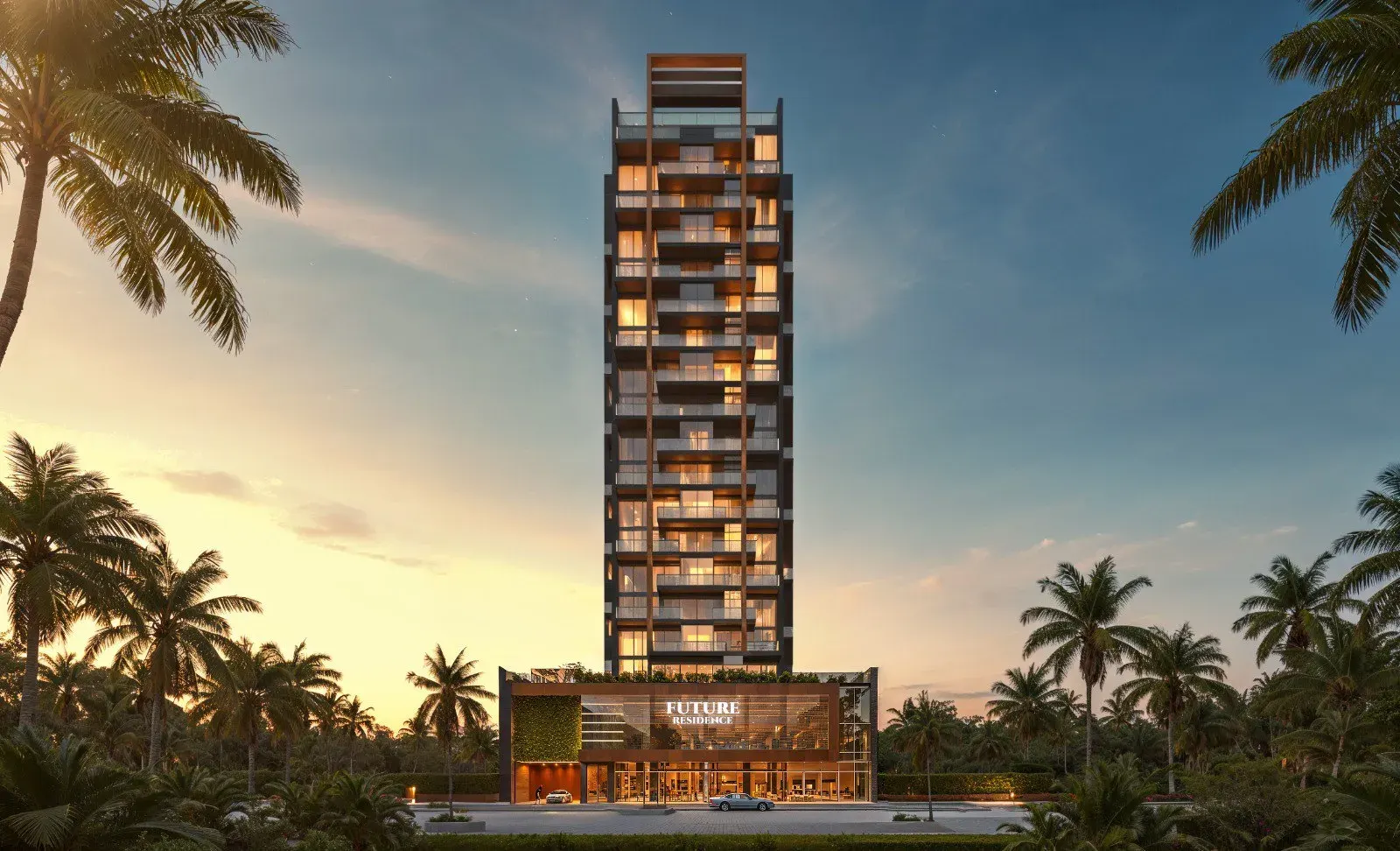 Future Residence by True Future Real Estate Development in Bukadra