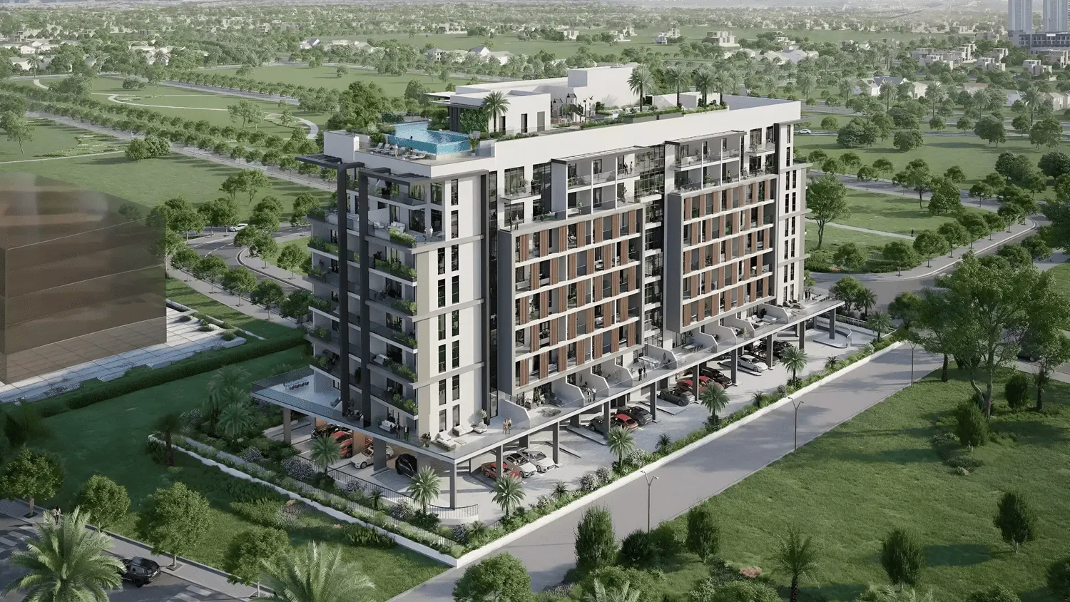 Ghaff Land Residence by Arabian Gulf Developer in Dubai Studio City
