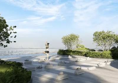 Outdoor Yoga Area