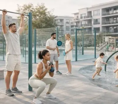 Outdoor Fitness Area