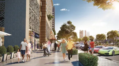 Landscaped Walking Areas