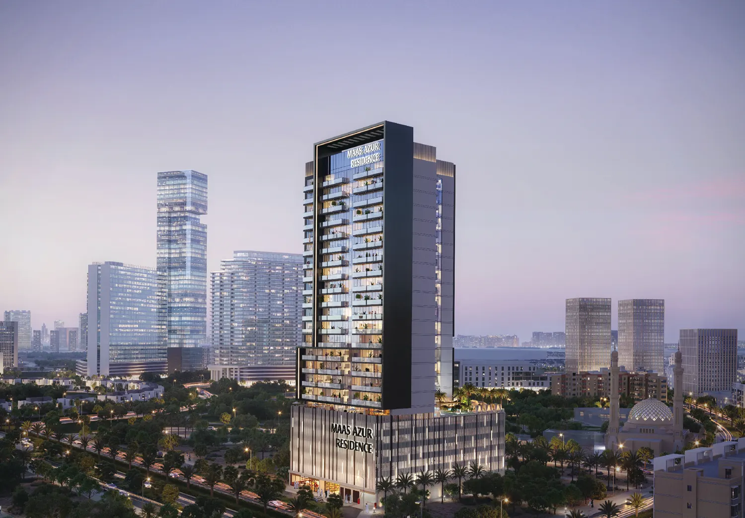 Maas Azur Residence by Maas Developers in JVC (Jumeirah Village Circle)