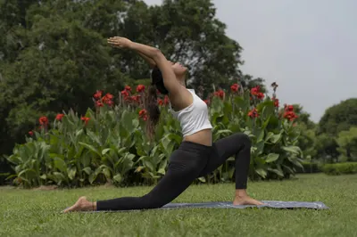 Indoor And Outdoor Yoga Area